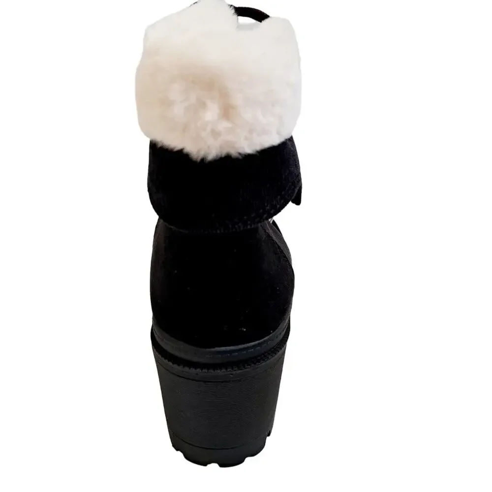 JELLYPOP Mission Suede Like Lace Up Boot